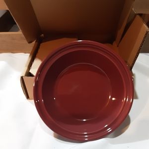 LONGABERGER  PAPRIKA 6 " PIE PLATE